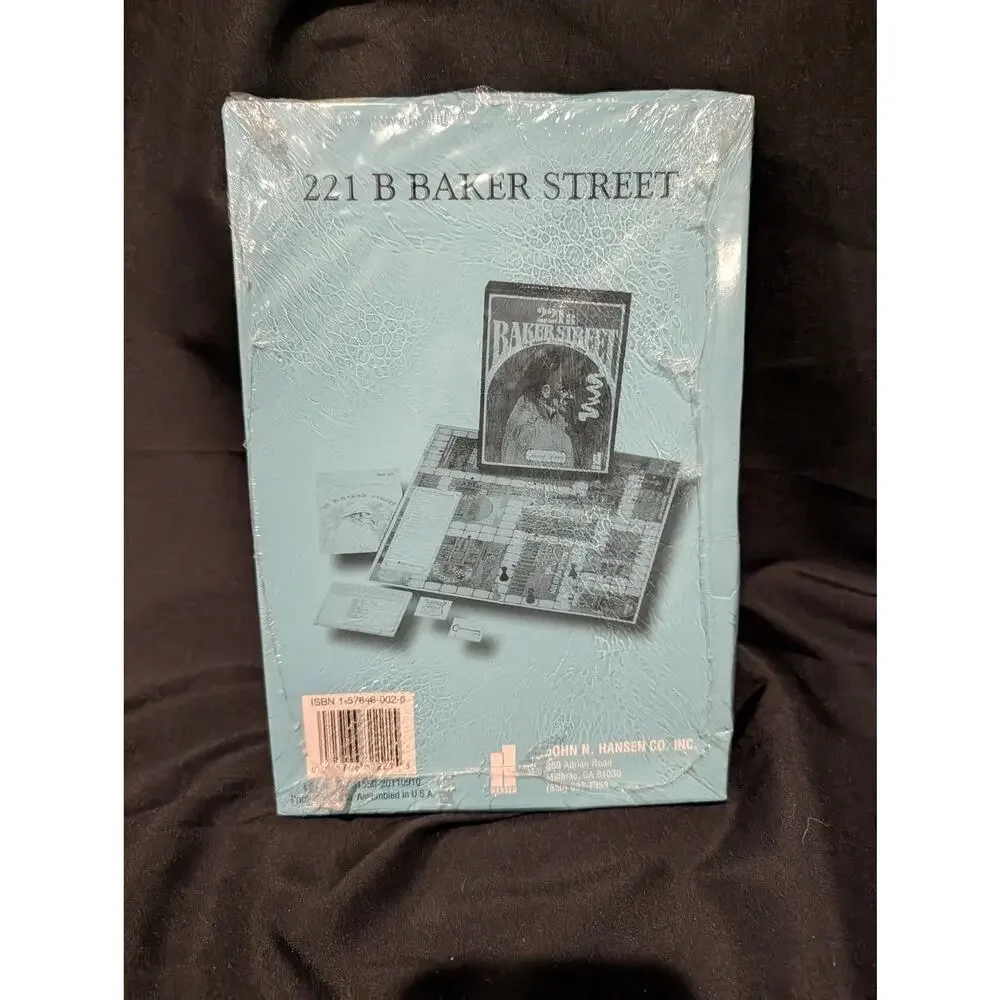 221B Baker Street Game Set #8 Cases 141-160 Sherlock Holmes SEALED Vintage